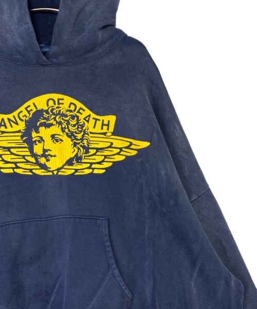 SAINT MICHAEL（セントマイケル）SAINT MICHAEL (セントマイケル) HOODIE / ANGEL ネイビー サイズ:Lの古着・服飾アイテム
