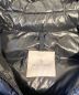 中古・古着 MONCLER (モンクレール) RHIN/ダウンジャケット ブラック：110000円
