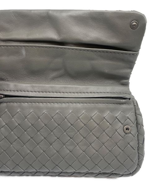 BOTTEGA VENETA（ボッテガベネタ）BOTTEGA VENETA (ボッテガベネタ) 2way イントレチェーンバッグ グレーの古着・服飾アイテム