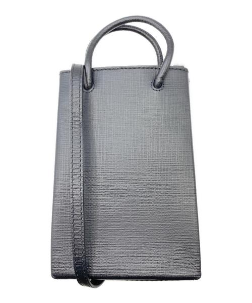 BALENCIAGA（バレンシアガ）BALENCIAGA (バレンシアガ) ショッピング フォン ホルダーバッグ ブラック サイズ:-の古着・服飾アイテム