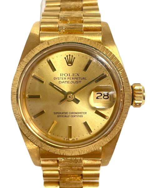 ROLEX（ロレックス）ROLEX (ロレックス) デイトジャストプレジデンシャル Ref.6927 シャンパン文字盤の古着・服飾アイテム