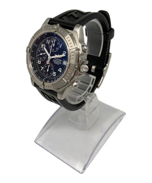 BREITLING（ブライトリング）BREITLING (ブライトリング) クロノマット ブラックバード 黒文字盤 サイズ:40mmの古着・服飾アイテム