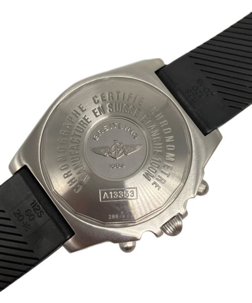 BREITLING（ブライトリング）BREITLING (ブライトリング) クロノマット ブラックバード 黒文字盤 サイズ:40mmの古着・服飾アイテム