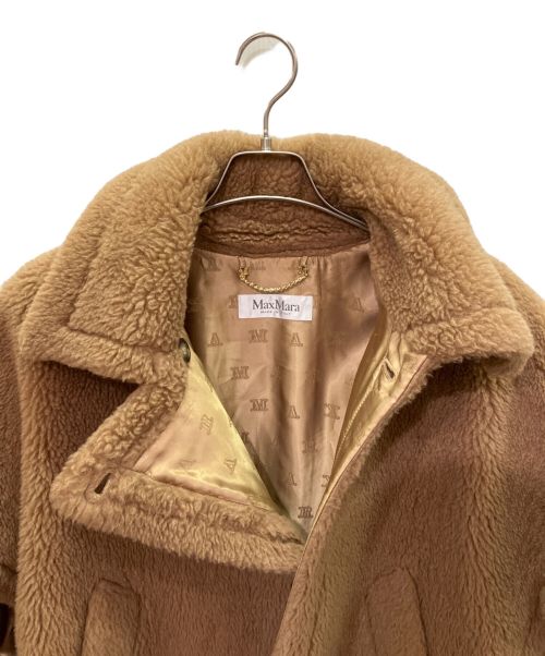 MaxMara（マックスマーラ）MaxMara (マックスマーラ) TEBE/テディベアポンチョ/ケープ ブラウン サイズ:UNICAの古着・服飾アイテム