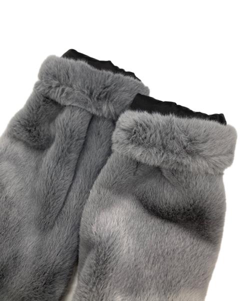 LEMONPLET（レモンプレット）LEMONPLET (レモンプレット) ロングファーコート グレー サイズ:Mediumの古着・服飾アイテム