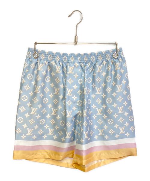 LOUIS VUITTON（ルイ ヴィトン）LOUIS VUITTON (ルイ ヴィトン) モノグラムショートパンツ スカイブルー サイズ:34の古着・服飾アイテム