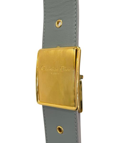 Christian Dior（クリスチャン ディオール）Christian Dior (クリスチャン ディオール) 30モンテーニュ ボックスバッグ  グレーの古着・服飾アイテム