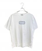 Diorディオール）の古着「ロゴ刺繍半袖Tシャツ」｜ホワイト