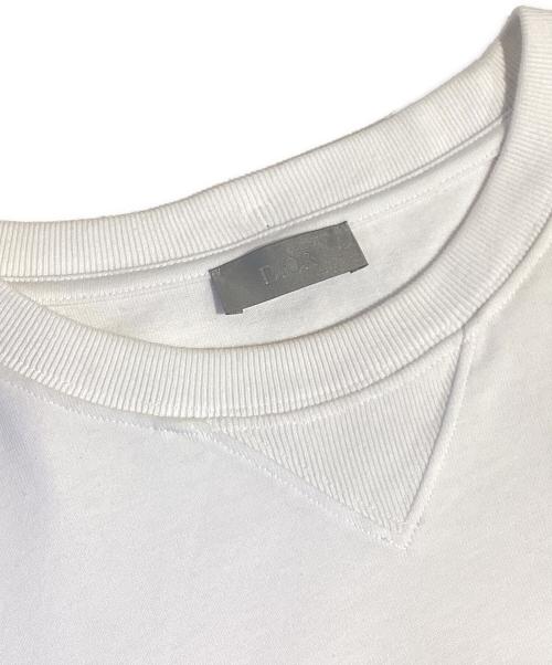 Dior（ディオール）Dior (ディオール) ロゴ刺繍半袖Tシャツ ホワイト サイズ:Ｌの古着・服飾アイテム