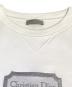 中古・古着 Dior (ディオール) ロゴ刺繍半袖Tシャツ ホワイト サイズ:Ｌ：55000円