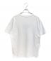 Dior (ディオール) ロゴ刺繍半袖Tシャツ ホワイト サイズ:Ｌ：55000円