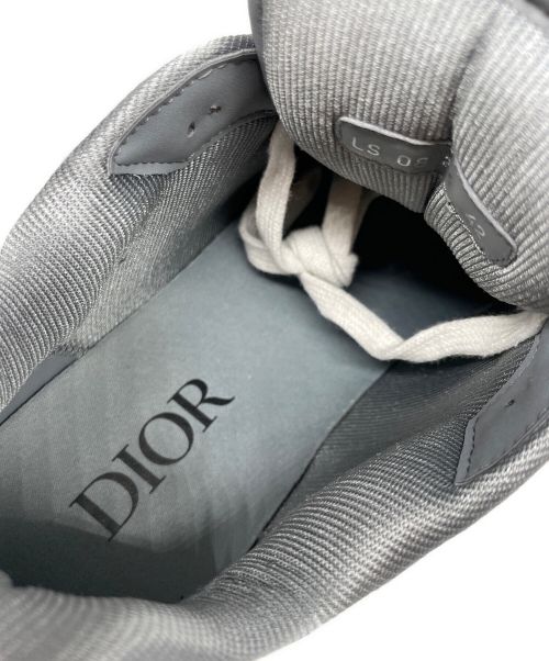 Dior（ディオール）Dior (ディオール) B27ロートップスニーカー ライトグレー×ホワイト サイズ:42の古着・服飾アイテム