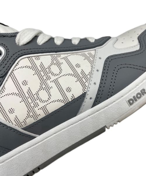 Dior（ディオール）Dior (ディオール) B27ロートップスニーカー ライトグレー×ホワイト サイズ:42の古着・服飾アイテム
