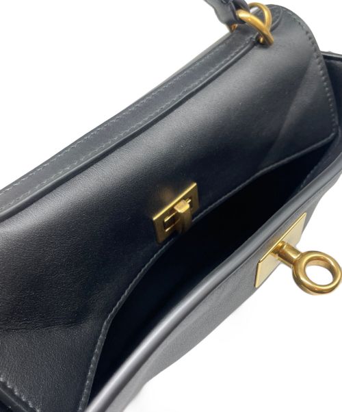 BALENCIAGA（バレンシアガ）BALENCIAGA (バレンシアガ) ロデオ トップハンドル ミニ ハンドバッグ ブラック サイズ:Miniの古着・服飾アイテム