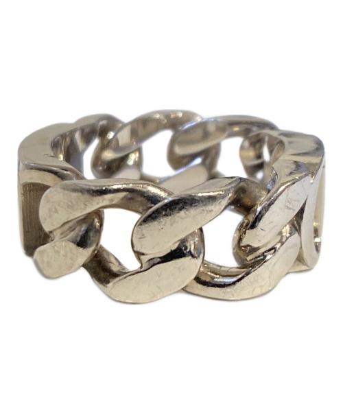 Christian Dior（クリスチャン ディオール）Christian Dior (クリスチャン ディオール) CD Icon チェーンリンク リング シルバー サイズ:Sの古着・服飾アイテム