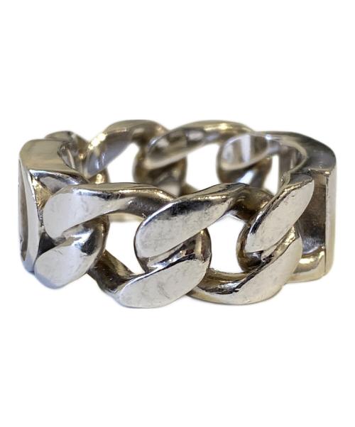 Christian Dior（クリスチャン ディオール）Christian Dior (クリスチャン ディオール) CD Icon チェーンリンク リング シルバー サイズ:Sの古着・服飾アイテム