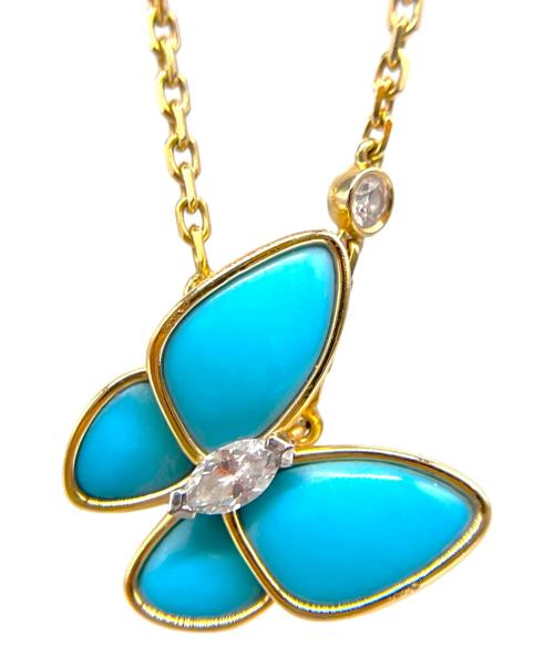 VAN CLEEF & ARPELS（ヴァンクリーフ＆アーペル）VAN CLEEF & ARPELS (ヴァンクリーフ＆アーペル) ドゥパピヨン ネックレスの古着・服飾アイテム