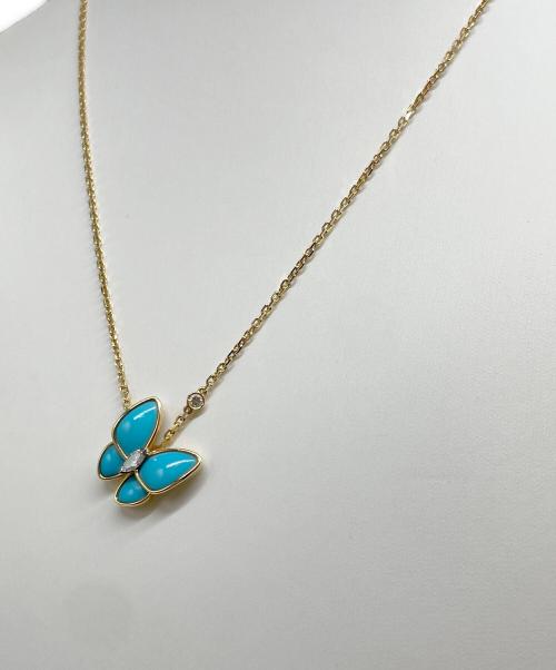 VAN CLEEF & ARPELS（ヴァンクリーフ＆アーペル）VAN CLEEF & ARPELS (ヴァンクリーフ＆アーペル) ドゥパピヨン ネックレスの古着・服飾アイテム