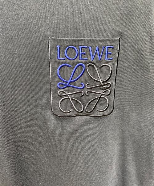 LOEWE（ロエベ）LOEWE (ロエベ) アナグラムロゴTシャツ ブラック サイズ:Mの古着・服飾アイテム