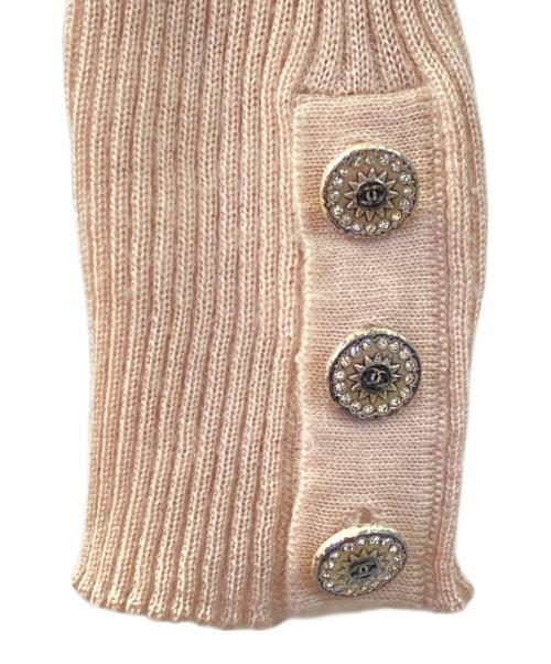 CHANEL（シャネル）CHANEL (シャネル) ココボタンニット ピンク サイズ:38の古着・服飾アイテム