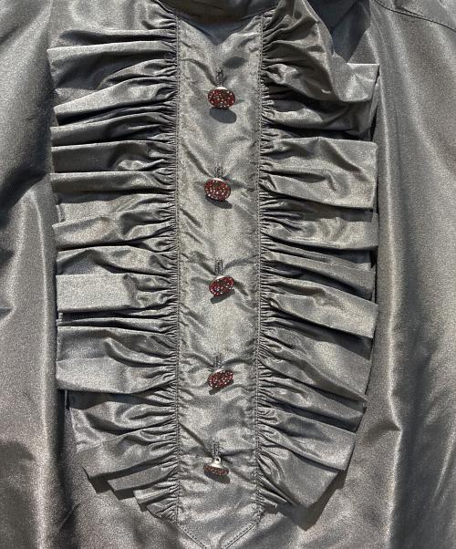 CHANEL（シャネル）CHANEL (シャネル) ノースリーブストーンブラウス ブラック サイズ:36の古着・服飾アイテム