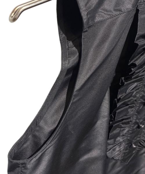 CHANEL（シャネル）CHANEL (シャネル) ノースリーブストーンブラウス ブラック サイズ:36の古着・服飾アイテム