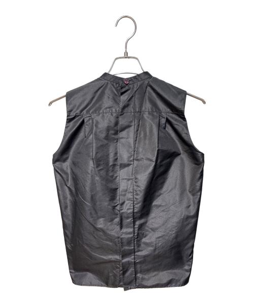 CHANEL（シャネル）CHANEL (シャネル) ノースリーブストーンブラウス ブラック サイズ:36の古着・服飾アイテム