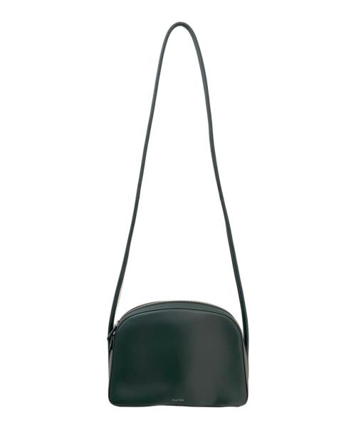 THE ROW（ザ ロウ）THE ROW (ザ ロウ) レザークロスボディーショルダーバッグ モスグリーンの古着・服飾アイテム