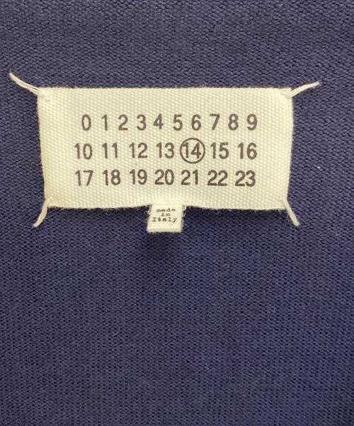 Maison Margiela（メゾンマルジェラ）Maison Margiela (メゾンマルジェラ) レザーエルボーパッチ ネイビー サイズ:Ｌの古着・服飾アイテム