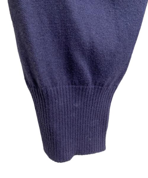 Maison Margiela（メゾンマルジェラ）Maison Margiela (メゾンマルジェラ) レザーエルボーパッチ ネイビー サイズ:Ｌの古着・服飾アイテム