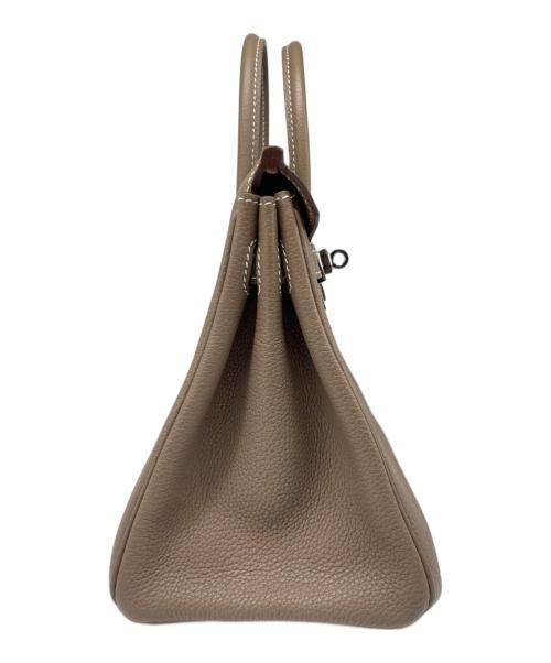HERMES（エルメス）HERMES (エルメス) バーキン 25/シルバー金具/トゴ/エトゥープ/C刻印 エトゥープ サイズ:25の古着・服飾アイテム