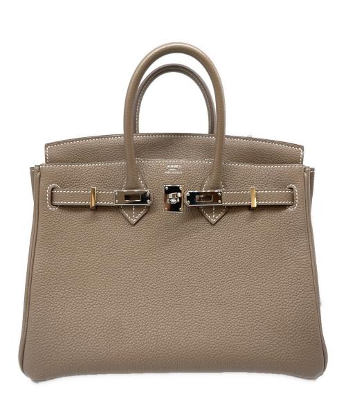 HERMES（エルメス）HERMES (エルメス) バーキン 25/シルバー金具/トゴ/エトゥープ/C刻印 エトゥープ サイズ:25の古着・服飾アイテム