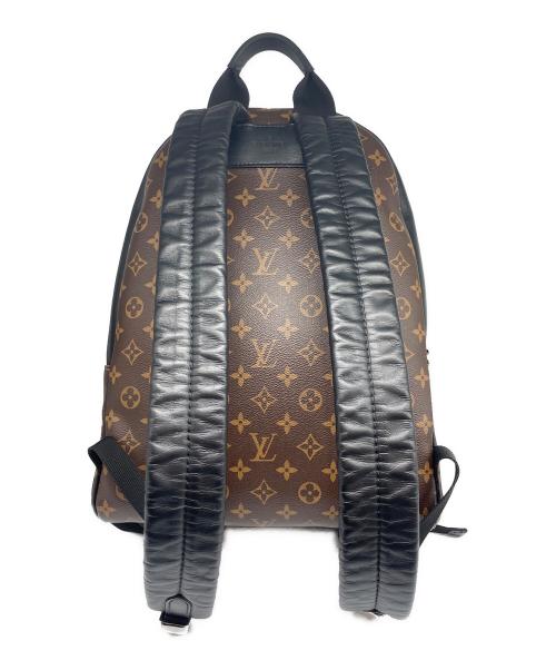LOUIS VUITTON（ルイ ヴィトン）LOUIS VUITTON (ルイ ヴィトン) モノグラム マカサー ジョッシュ リュック ブラック×ブラウンの古着・服飾アイテム