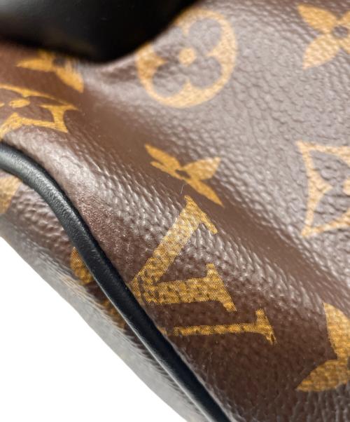 LOUIS VUITTON（ルイ ヴィトン）LOUIS VUITTON (ルイ ヴィトン) モノグラム マカサー ジョッシュ リュック ブラック×ブラウンの古着・服飾アイテム