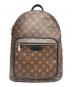 LOUIS VUITTON（ルイ ヴィトン）の古着「モノグラム マカサー ジョッシュ リュック」｜ブラック×ブラウン