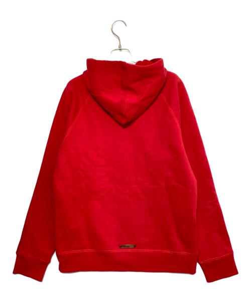 CHROME HEARTS（クロムハーツ）CHROME HEARTS (クロムハーツ) SAILIN ON HD PLVR 刺繍プルオーバーパーカー レッド サイズ:Mの古着・服飾アイテム