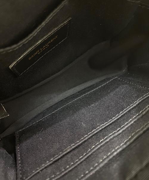 Yves Saint Laurent（イヴサンローラン）Yves Saint Laurent (イヴサンローラン) YSLロゴタッセルムートンミニバッグ ベージュの古着・服飾アイテム