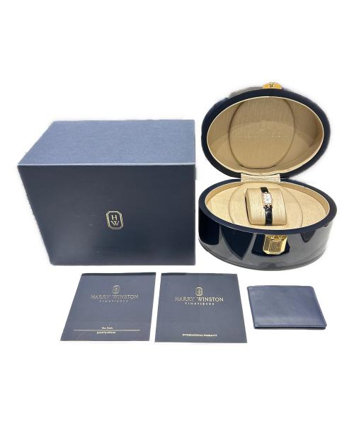 HARRY WINSTON（ハリーウィンストン）HARRY WINSTON Avenue Mini Moon Phase アヴェニューCミニ ムーンフェイズ ベゼルダイヤ Ref.AVCQMP16RR001  シェル文字盤 サイズ:mini/ミニ/15.5mm×31.2mmの古着・服飾アイテム
