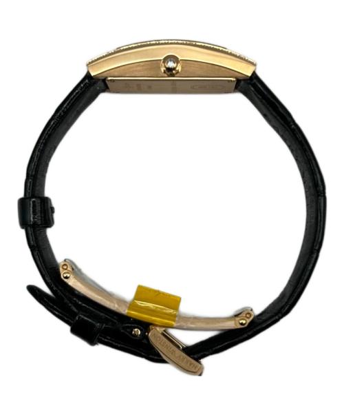 HARRY WINSTON（ハリーウィンストン）HARRY WINSTON Avenue Mini Moon Phase アヴェニューCミニ ムーンフェイズ ベゼルダイヤ Ref.AVCQMP16RR001  シェル文字盤 サイズ:mini/ミニ/15.5mm×31.2mmの古着・服飾アイテム