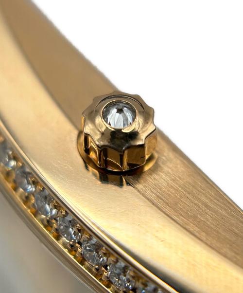 HARRY WINSTON（ハリーウィンストン）HARRY WINSTON Avenue Mini Moon Phase アヴェニューCミニ ムーンフェイズ ベゼルダイヤ Ref.AVCQMP16RR001  シェル文字盤 サイズ:mini/ミニ/15.5mm×31.2mmの古着・服飾アイテム