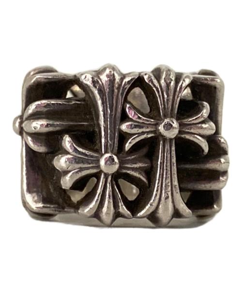 CHROME HEARTS（クロムハーツ）CHROME HEARTS (クロムハーツ) セメタリースクエアリング シルバー サイズ:19号の古着・服飾アイテム