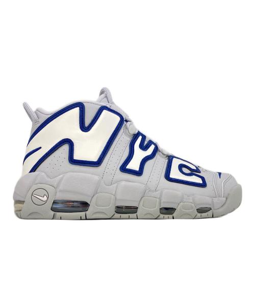 NIKE（ナイキ）NIKE (ナイキ) AIR MORE UPTEMPO NYC QS グレー×ネイビー サイズ:26cm(US8)の古着・服飾アイテム