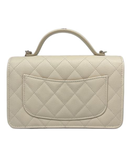 CHANEL（シャネル）CHANEL (シャネル) チェーンウォレット アイボリー サイズ:19の古着・服飾アイテム