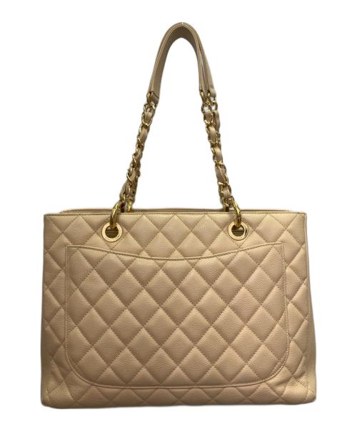CHANEL（シャネル）CHANEL (シャネル) GSTトート/グランドショッピングトート ベージュの古着・服飾アイテム