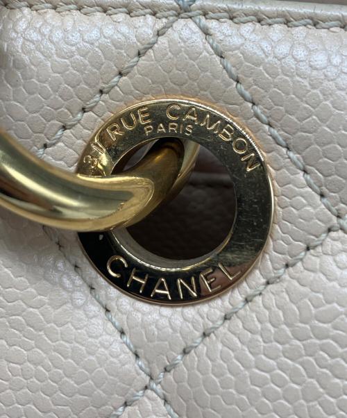 CHANEL（シャネル）CHANEL (シャネル) GSTトート/グランドショッピングトート ベージュの古着・服飾アイテム