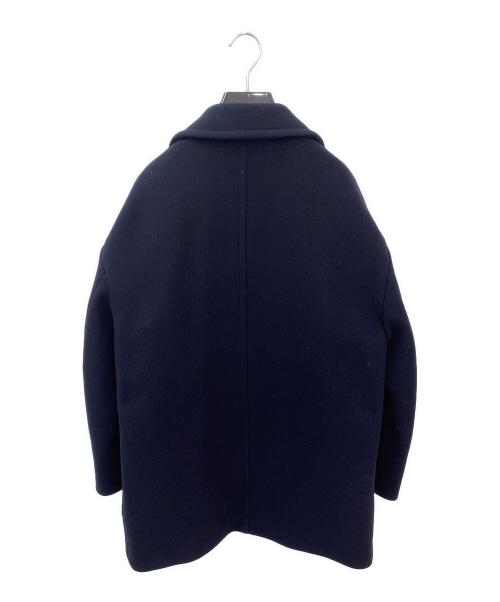 CELINE（セリーヌ）CELINE (セリーヌ) ダブル金ボタンコート/Pコート ネイビー サイズ:36の古着・服飾アイテム