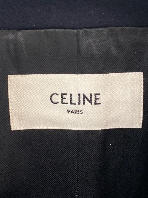 CELINE（セリーヌ）CELINE (セリーヌ) ダブル金ボタンコート/Pコート ネイビー サイズ:36の古着・服飾アイテム