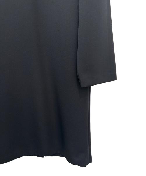 Maison Margiela（メゾンマルジェラ）Maison Margiela (メゾンマルジェラ) デザインロングスリーブワンピース ブラック サイズ:38の古着・服飾アイテム