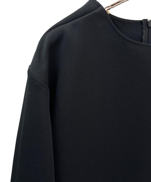 Maison Margiela（メゾンマルジェラ）Maison Margiela (メゾンマルジェラ) デザインロングスリーブワンピース ブラック サイズ:38の古着・服飾アイテム