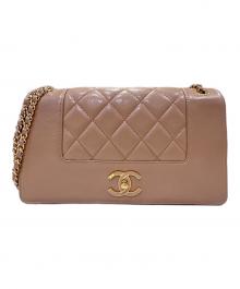 CHANEL（シャネル）の古着「チェーンショルダーバッグ」｜ベージュ